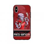 Чехол для iPhone X матовый "Detroit Red Wings"