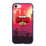 Чехол для iPhone 7/8 матовый "BRAWL STARS"