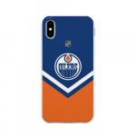 Чехол для iPhone X матовый "Edmonton Oilers"