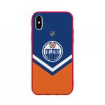 Чехол для iPhone X матовый "Edmonton Oilers"