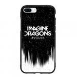 Чехол для iPhone 7Plus/8 Plus матовый "IMAGINE DRAGONS"
