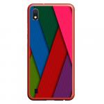 Чехол для Samsung Galaxy A10 "Разноцветный узор"
