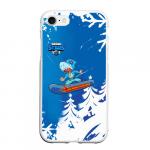 Чехол для iPhone 7/8 матовый "Brawl Stars (Snowboarding)"