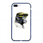 Чехол для iPhone 7Plus/8 Plus матовый "Mr.Ape"