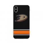 Чехол для iPhone X матовый "Anaheim Ducks Selanne"