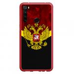 Чехол для Xiaomi Redmi Note 8T "RUSSIA RED | ГЕРБ"