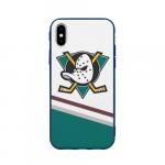 Чехол для iPhone X матовый "Anaheim Ducks Selanne"