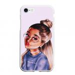 Чехол для iPhone 7/8 матовый "Ariana Grande (Ариана Гранде)"