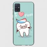 Чехол для Samsung A51 "Tooth"