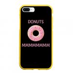 Чехол для iPhone 7Plus/8 Plus матовый "Donuts"