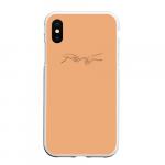 Чехол для iPhone XS Max матовый "сотворение адама"