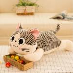 Японская подушка-обнимашка полосатый кот 55см