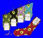 Nice Socks  "АВОКАДО" ЦВЕТНЫЕ носки женские на вешалке  арт. 1201 (1239, 1210)