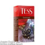 чай Tess "Thyme" чёрный с чабрецом и цедрой лимона 1,5 г*25 пак.
