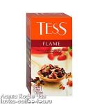 чайный напиток Tess "Flame" 2 г*25 пак. (каркадэ, фруктовый коктейль)