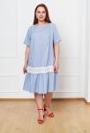 Платье 0091-9 голубой