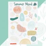 Полотенце пляжное Этель Summer mood 96х146 см, 100% хлопок