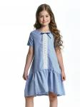 Платье (122-146 см) UD 6622(2)голубой