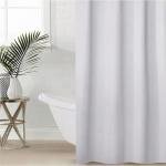 Штора для ванной комнаты SAVANNA «Классика», с люверсами, 180?200 см, полиэстер, цвет белый