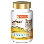 Юнитабс для кошек SterilCat с Q10,  120 таблеток  U302АГ