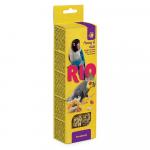 RIO Палочки для средних попугаев с медом и орехами, коробка 2х75г 22140 АГ