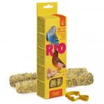 RIO Палочки для всех видов птиц с яйцом и ракушечником, коробка 2х40г 22170 АГ