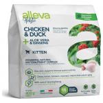 Аллева для котят ХОЛИСТИК с курицей, уткой, алое вера и женьшенем 0,4кг P0021 - 0301 АГ