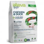 Аллева для взрослых кошек ХОЛИСТИК с курицей, уткой, алое вера и женьшенем 1,5кг P00287H АГ