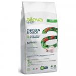 Аллева для щенков и юниоров крупных пород ХОЛИСТИК курица, утка, алое вера, женьшень 12кг P00237 АГ
