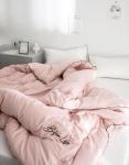 Одеяло Mency средней плотности (Розовый)