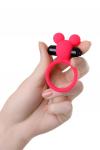 Виброкольцо на пенис A-Toys by TOYFA Pikle, силикон, розовое, 6,9 см, O 3,1 см