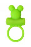 Виброкольцо на пенис A-Toys by TOYFA Chio, силикон, зеленое, 8,1 см, O 3,1 см