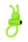 Эрекционное кольцо на пенис A-Toys by TOYFA Flik, силикон, зеленый, 9,1 см, O 3,1 см