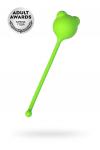 Вагинальный шарик A-Toys by TOYFA Tigo, силикон, зеленый, 12,4 см O 2,7 см