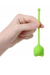 Вагинальный шарик A-Toys by TOYFA Tigo, силикон, зеленый, 12,4 см O 2,7 см