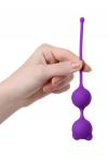 Вагинальные шарики A-Toys by TOYFA Meeko,  силикон, фиолетовые, 16,4 см, O 2,7 см