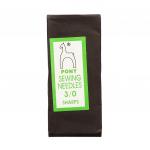 01165 Иглы швейные с острым кончиком № 3/0, 25 шт PONY