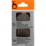 01311 Иглы швейные с острым кончиком № 1-5, 16 шт PONY