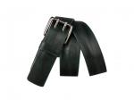 Кожаный зеленый мужской джинсовый ремень B40-1252