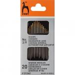 01362 Иглы швейные, с золотым ушком №3-9 (20 шт) PONY