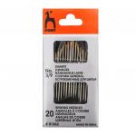 01362 Иглы швейные, с золотым ушком №3-9 (20 шт) PONY