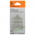 01563 Иглы швейные №5-10 (20шт.) PONY