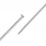 011193 Булавки (латунь) для штор, рубашек, блузок 103 серебряный цвет 0,65*26мм Prym