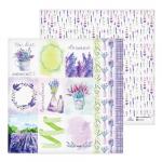 2705197 Бумага для скрапбукинга 'Lavender', 30,5х30,5 см