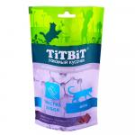 TITBIT. Лакомство Хрустящие подушечки для кошек с мясом утки для чистки зубов, 60г АГ
