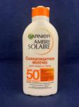 Garnier Amber Solaire солнцезащитное молочко SPF 50 классическое 200 мл