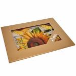 Доска разделочная 30х40 см стеклянная ДВ7-003 Sunflower