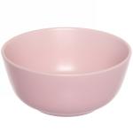 Салатник керамический 700мл "Матовая глазурь" розовый 14,5*6,5см