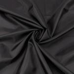 Ткань на отрез таффета 150 см 190Т цвет черный
