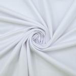 Ткань на отрез бифлекс цвет белый